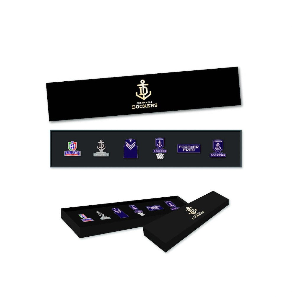 AFL PIN SET FREMANTLE