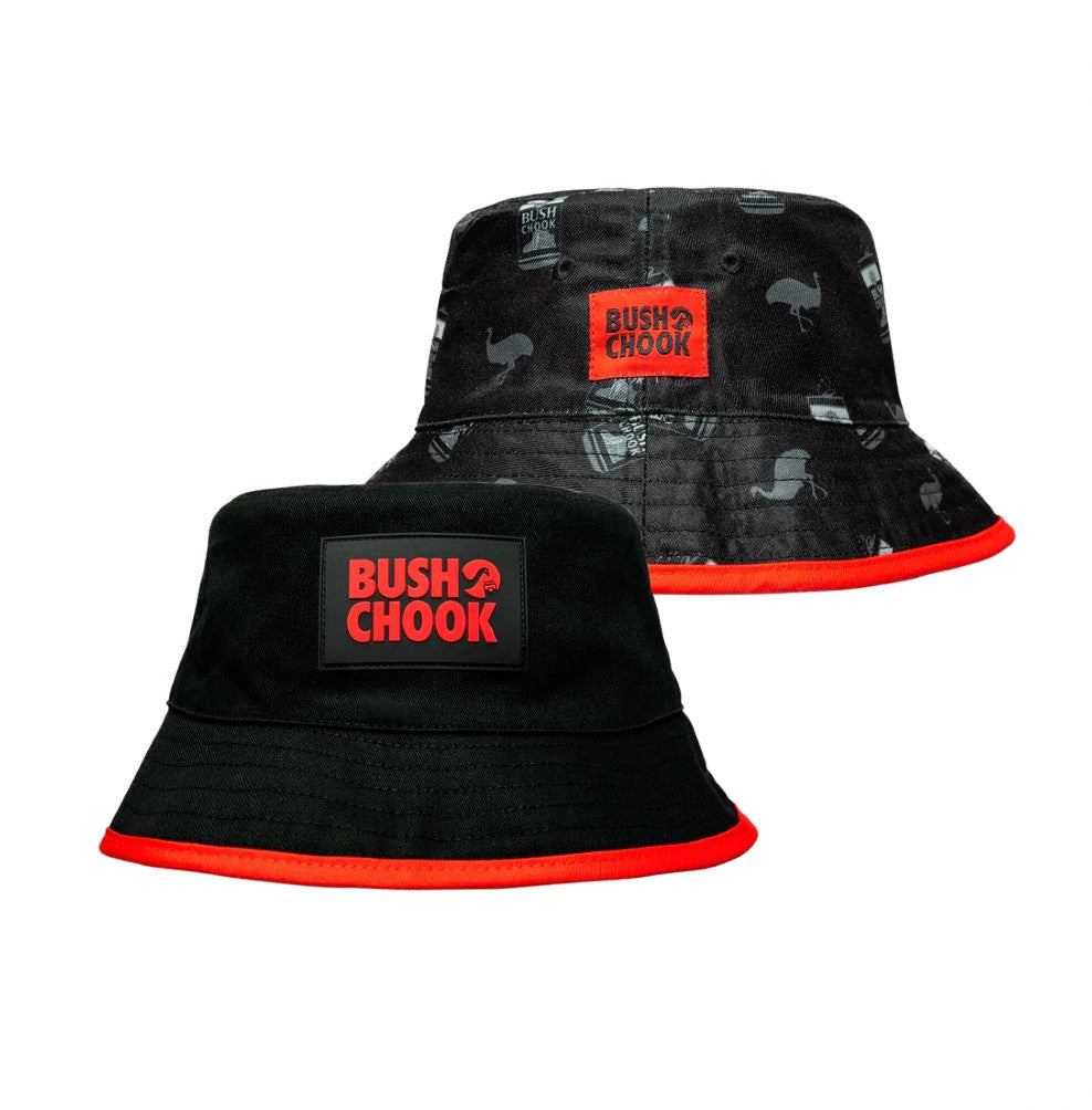 BUSH CHOOK REVERSABLE SECRET CHOOK BUCKET HAT