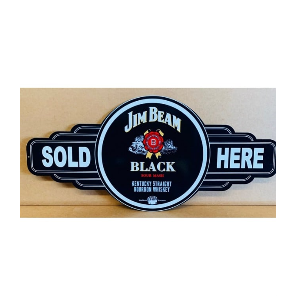 JIM BEAM SERVO METAL SIGN