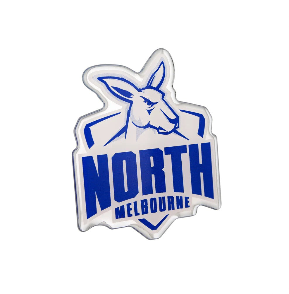 AFL CHROME LOGO EMBLEM NORTH MELBOURNE