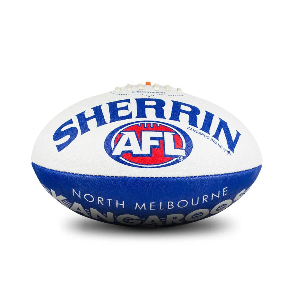 AFL SHERRIN FOOTY size 5 NORTH MELBOURNE