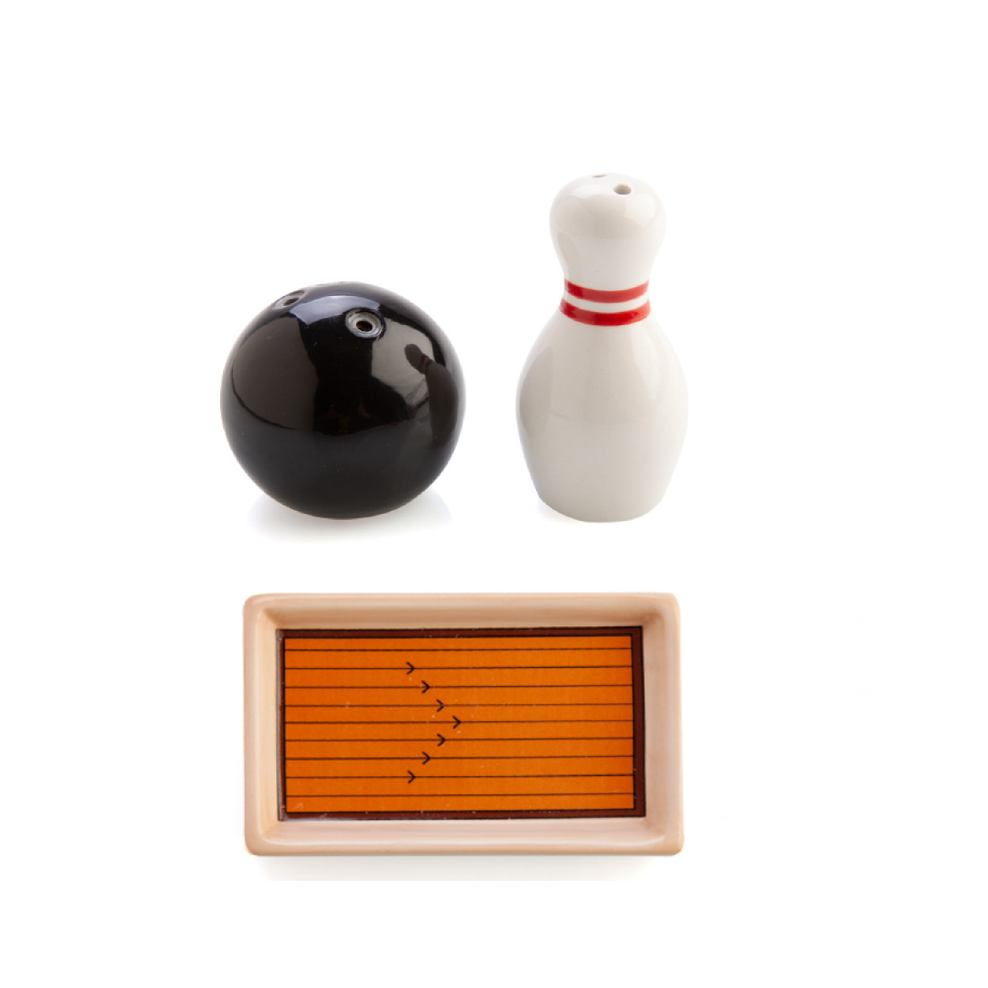 BOWLING SALT AND PEPPER