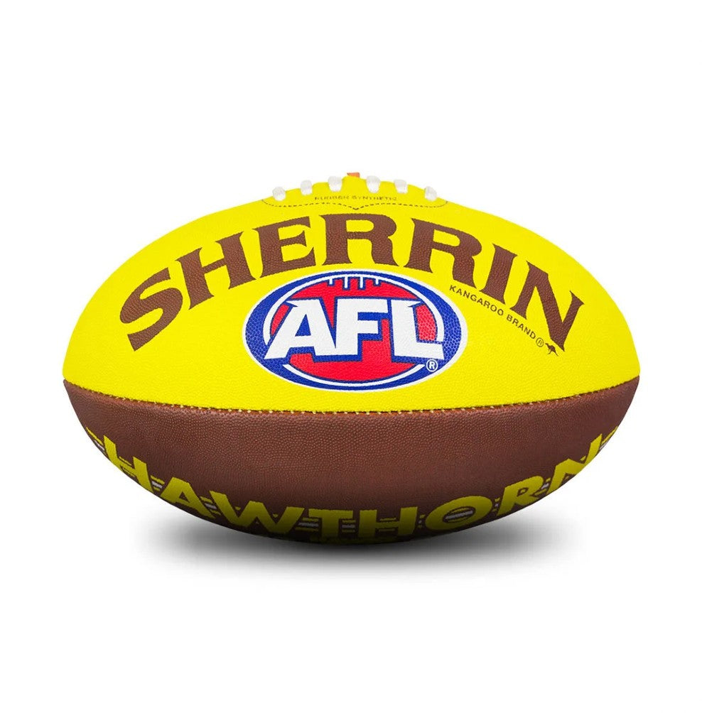 AFL SHERRIN FOOTY size 5 HAWTHORN