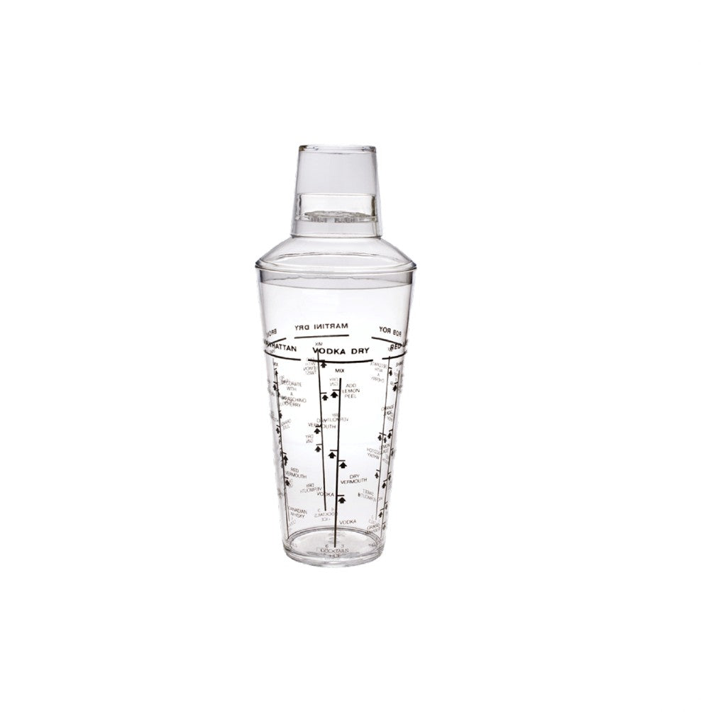 ACRYLIC COCKTAIL SHAKER 750ml