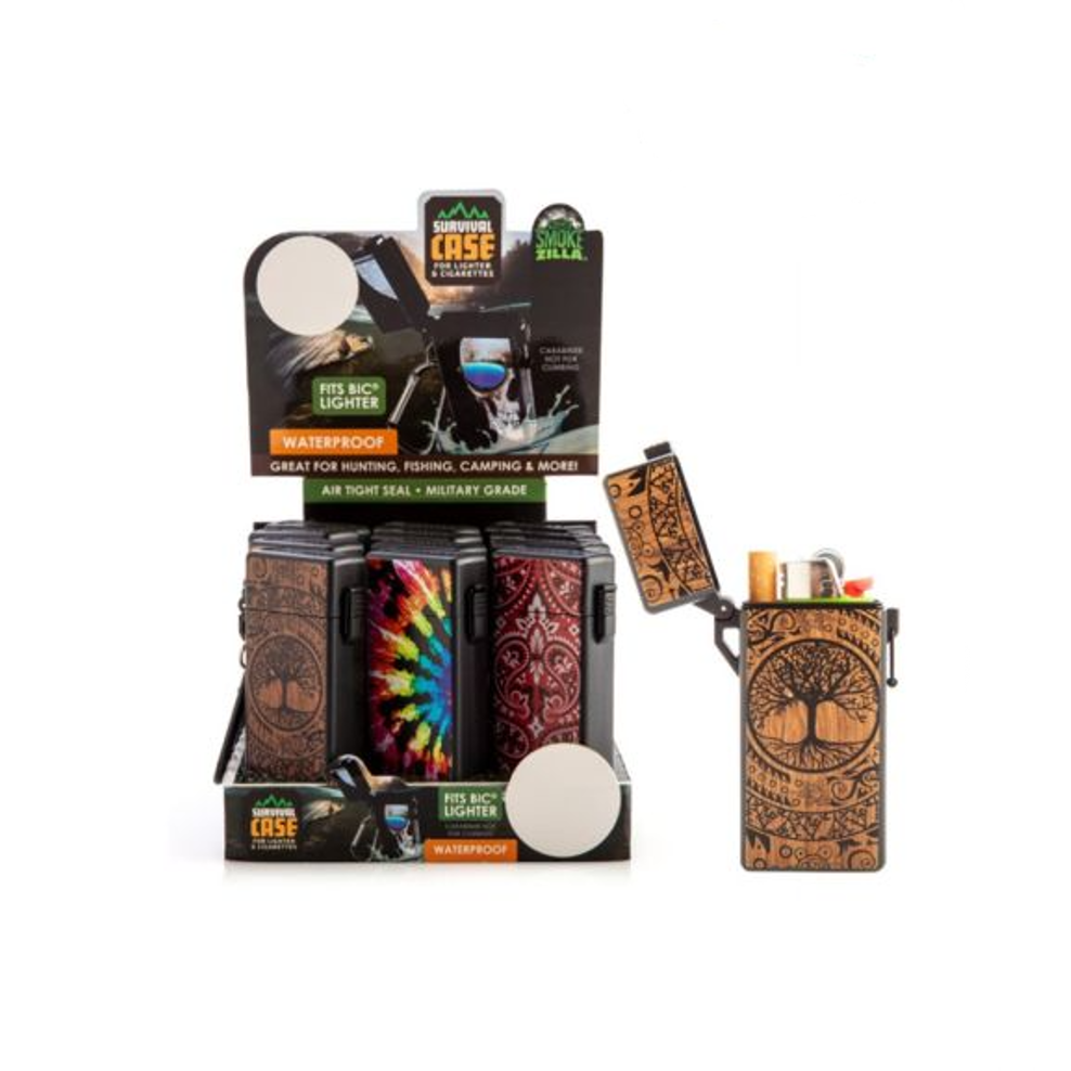 SURVIVAL CIG AND LIGHTER CASE
