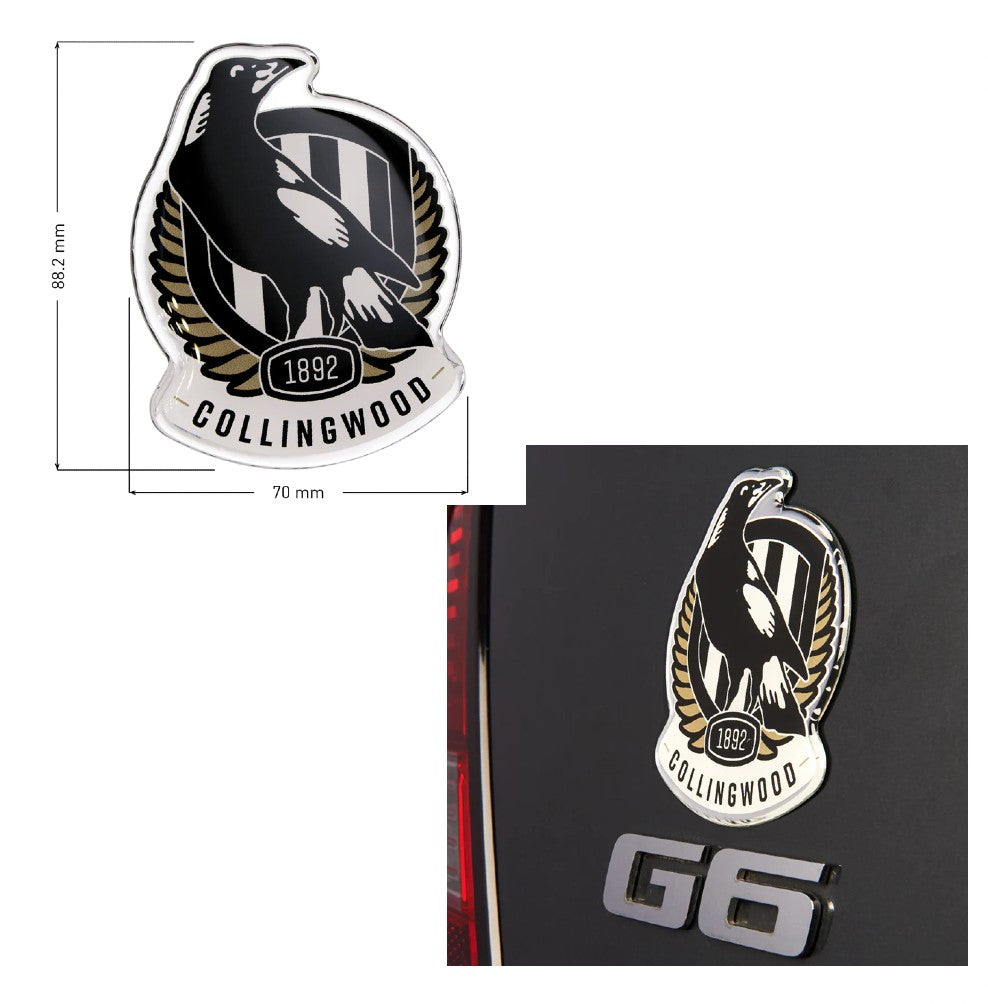 AFL CHROME LOGO EMBLEM COLLINGWOOD