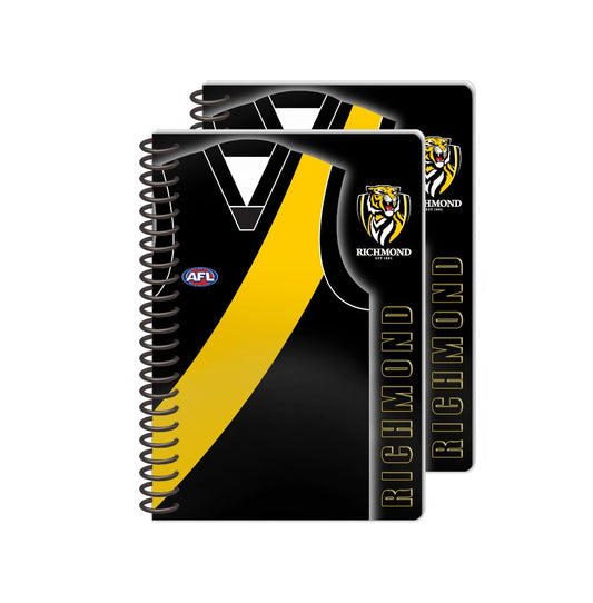 AFL NOTEBOOK 2PK RICHMOND