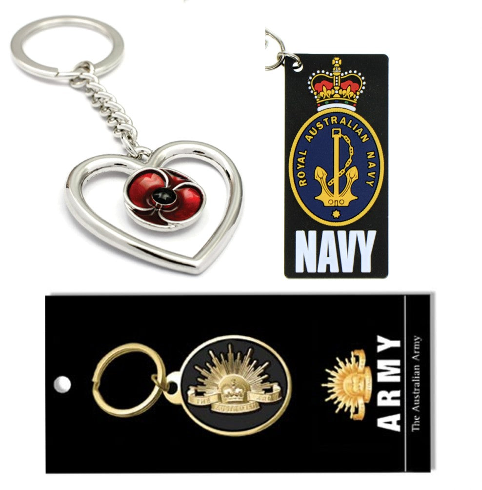 ASSORTED MILITARY KERINGS