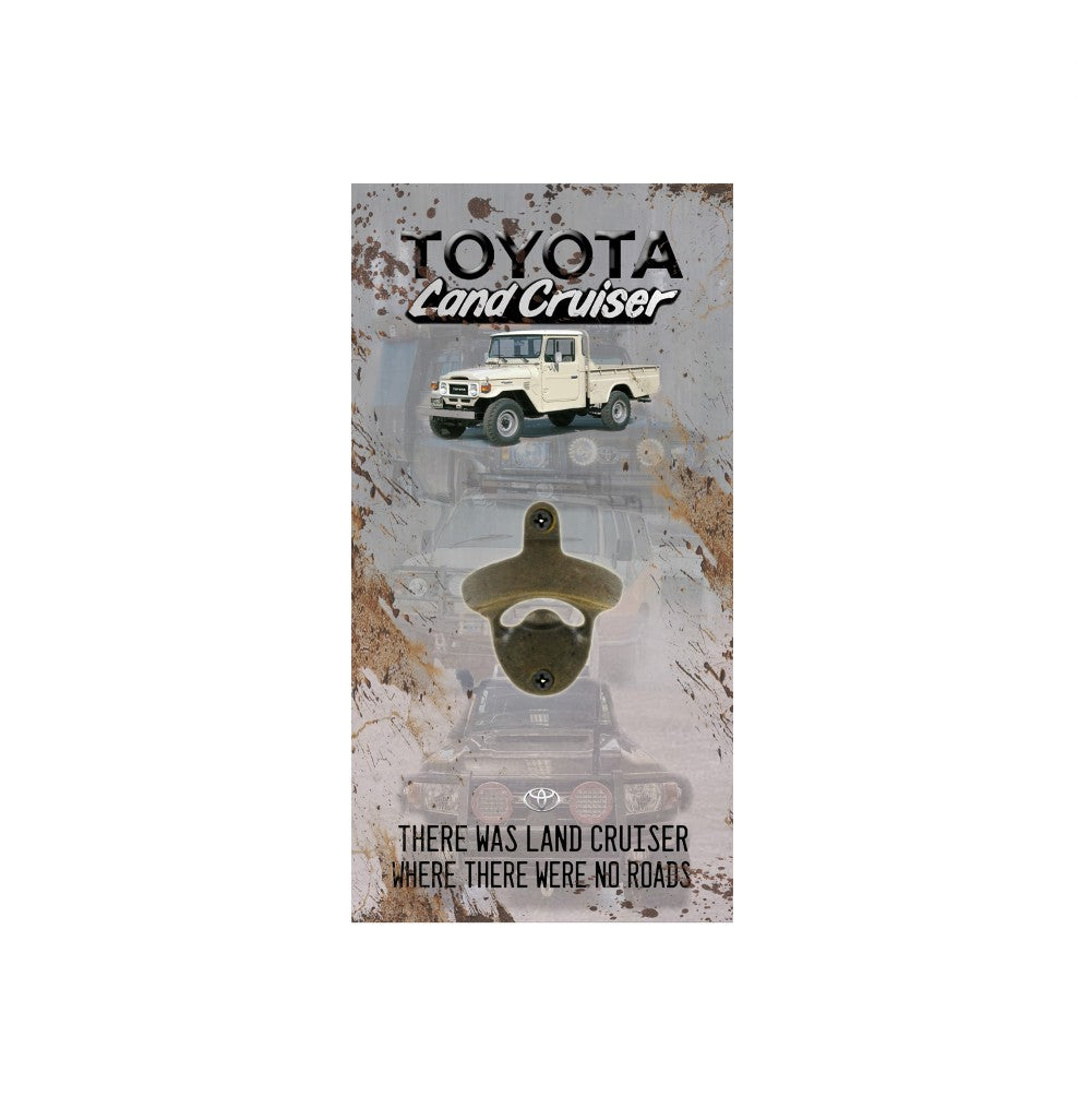 LAND CRUISER WALL MOUNTED BOTTLE OPENER