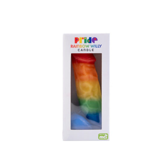 RAINBOW WILLY CANDLE