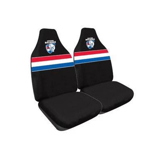 AFL CAR SEAT COVERS size 60 BULLDOGS