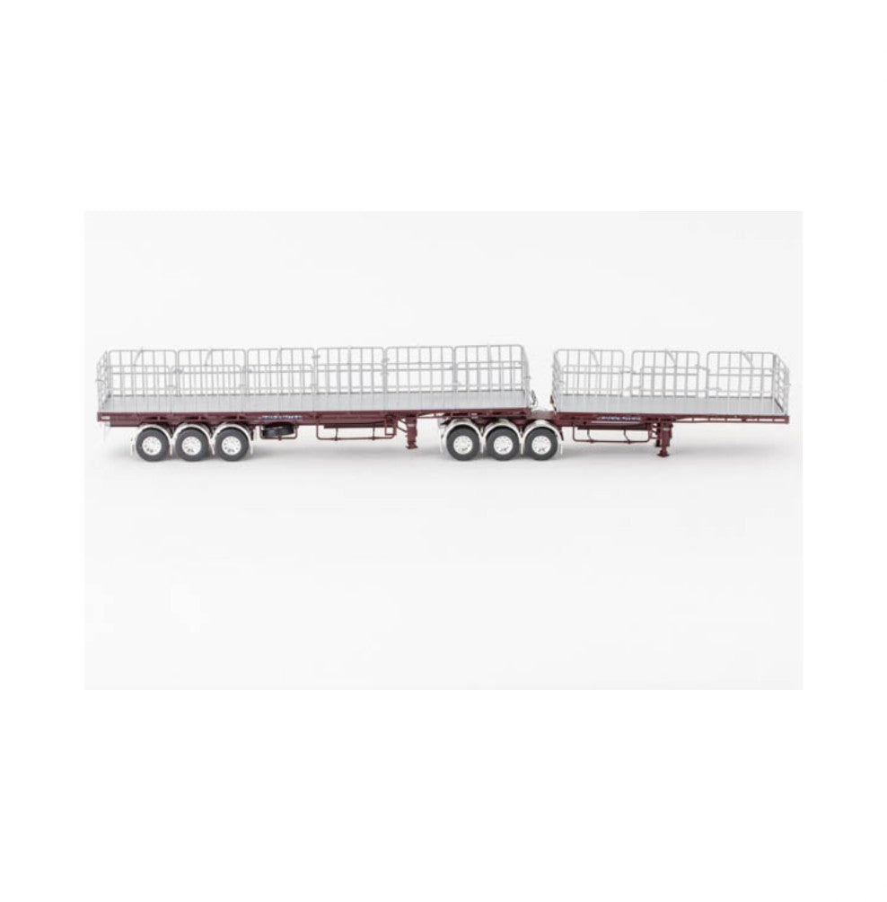 MAXITRANS B DOUBLE FLAT TOP BURGUNDY