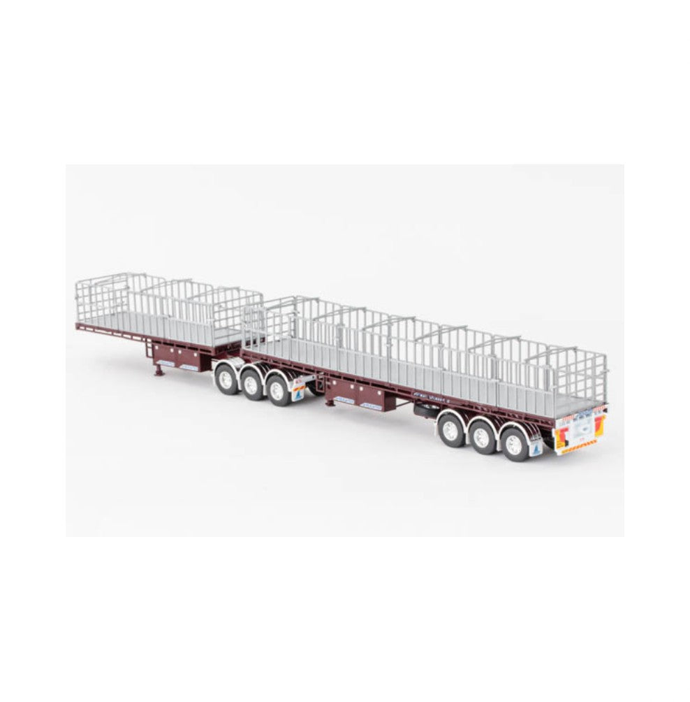 MAXITRANS B DOUBLE FLAT TOP BURGUNDY