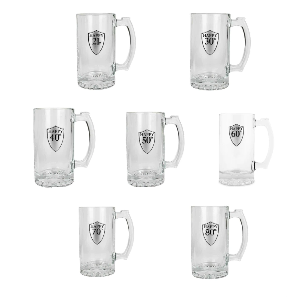 BIRTHDAY BEER MUG WITH HANDLE