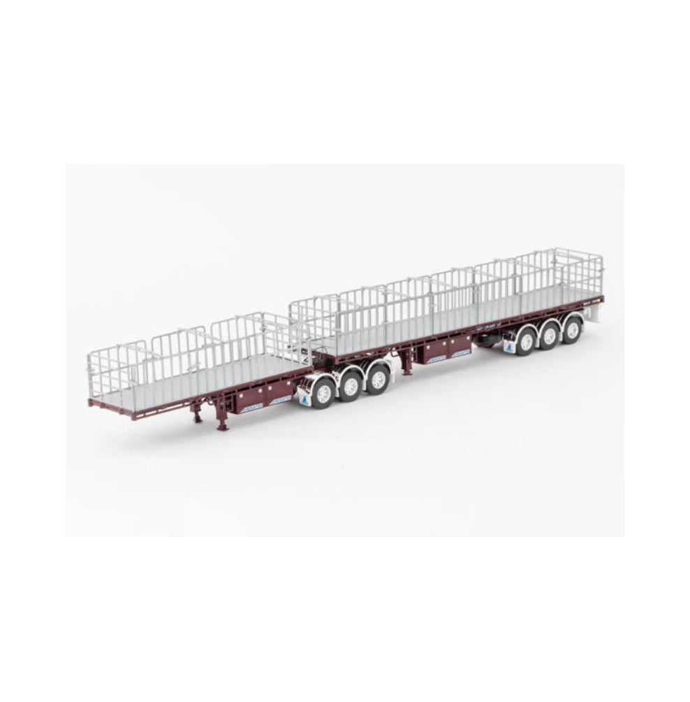 MAXITRANS B DOUBLE FLAT TOP BURGUNDY
