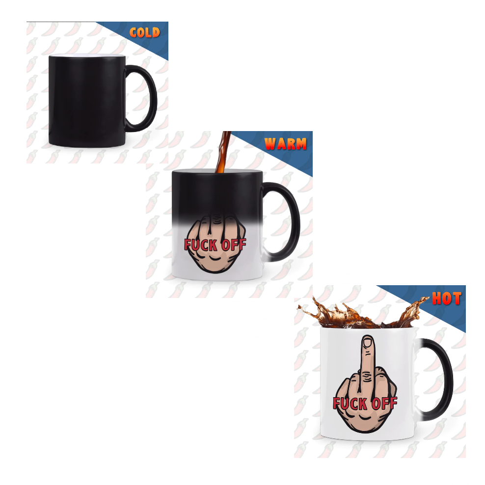 HEAT REVEAL MUG FUCK OFF