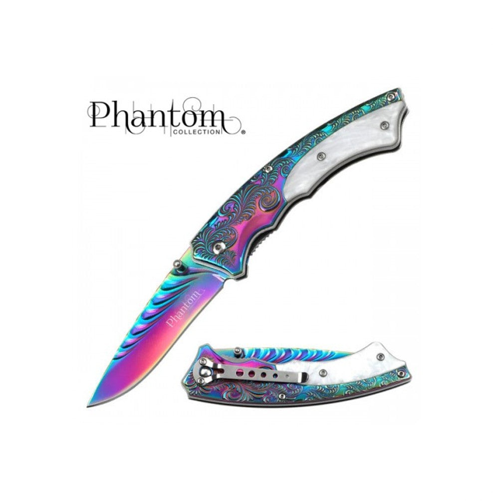 PHANTOM RAINBOW FOLDING KNIFE
