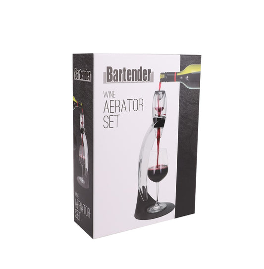 WINE AERATOR SET WITH STAND