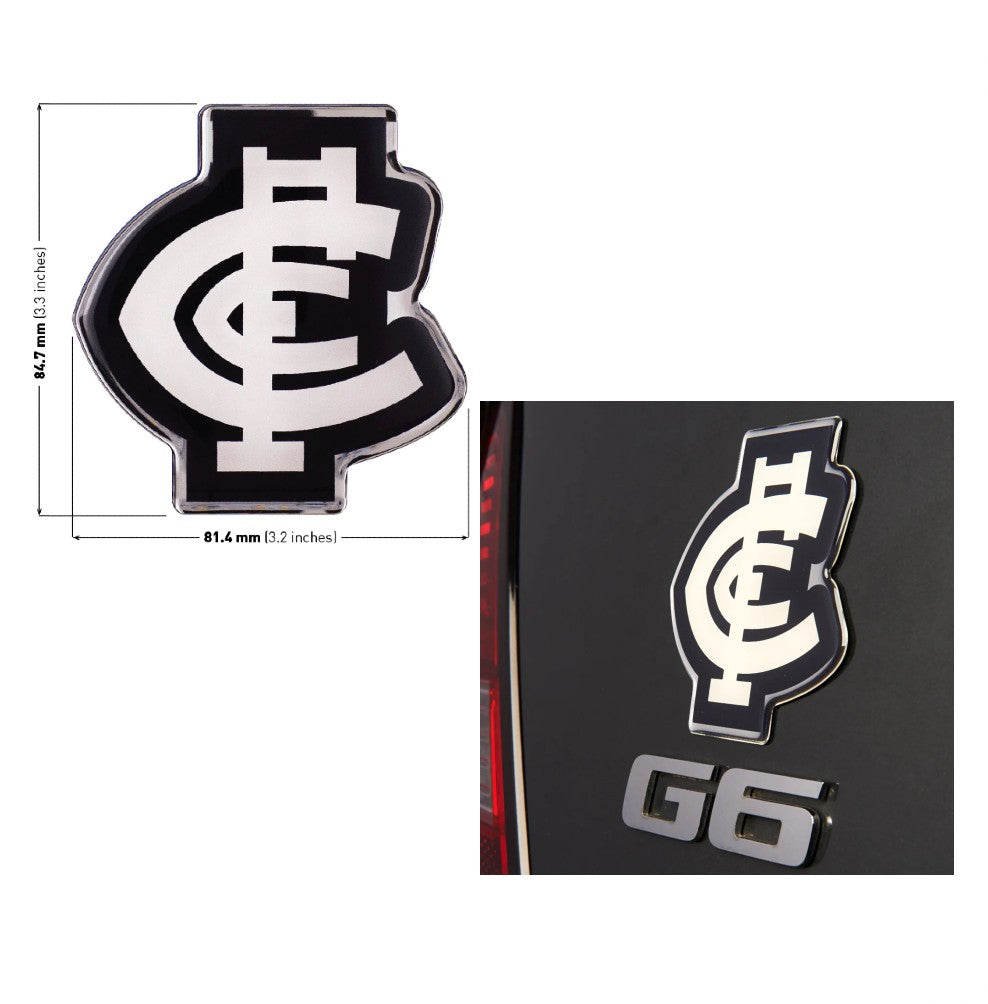 AFL CHROME CARLTON LOGO EMBLEM
