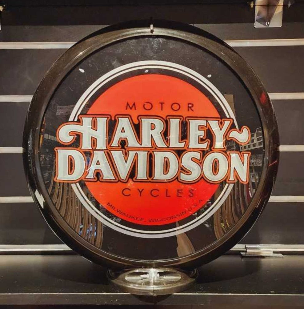 HARLEY DAVIDSON BOWSER GLOBE