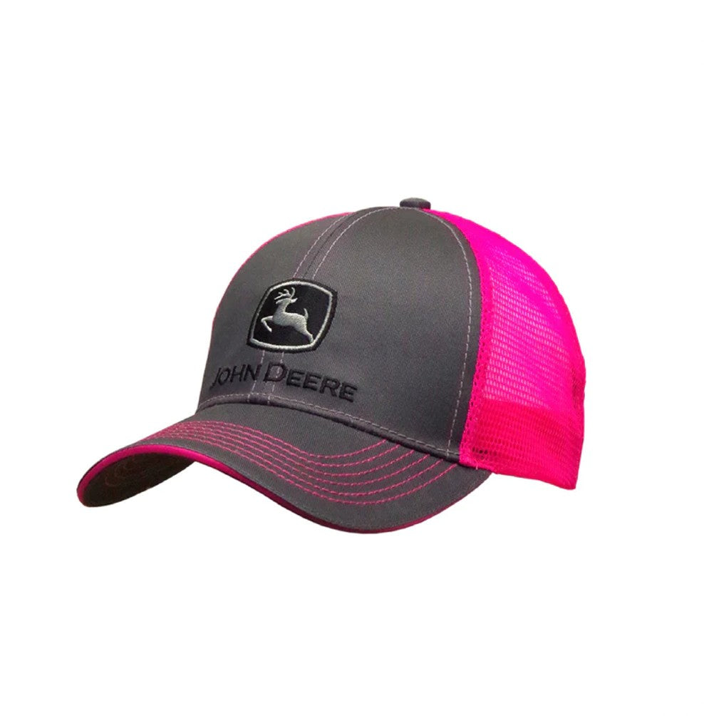 JOHN DEERE NEON PINK CAP