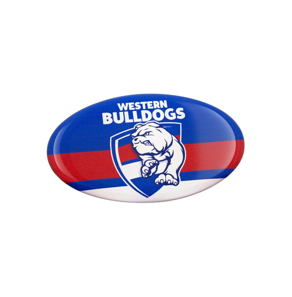 AFL OVAL EMBLEM WESTERN BULLDOGS