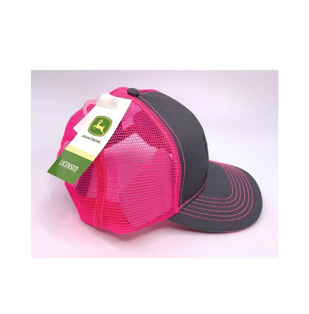 JOHN DEERE NEON PINK CAP