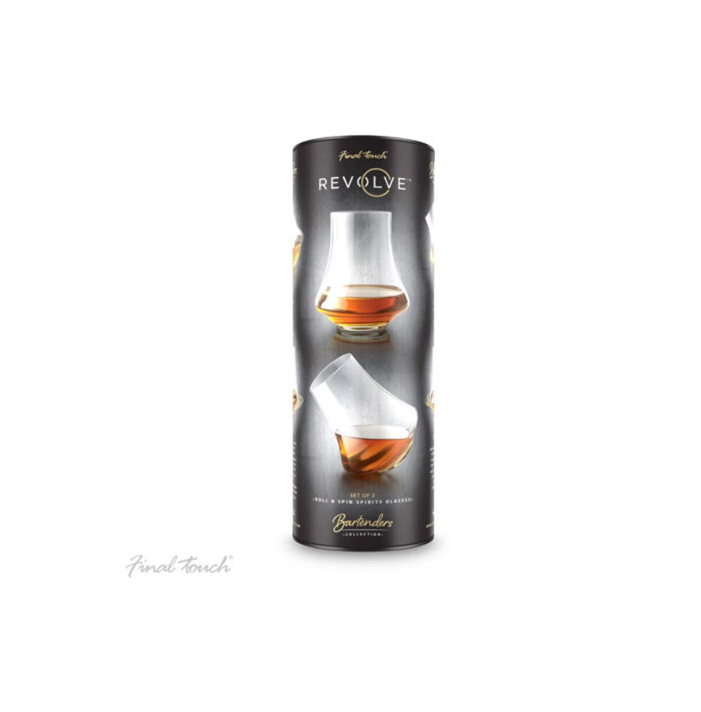 REVOLVE TASTING SPINNER GLASS SET 2
