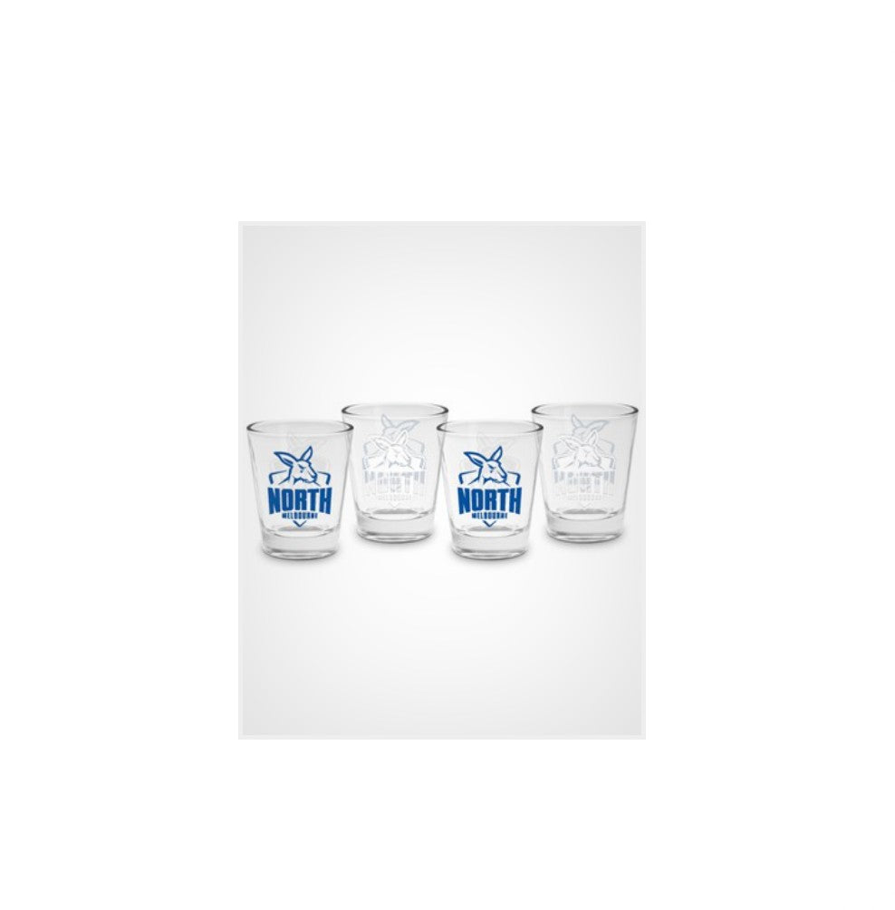 AFL SHOT GLASSES NORTH MELBOURNE