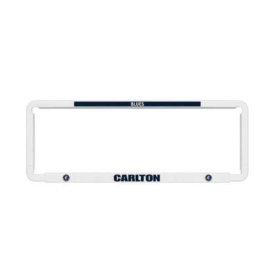 AFL NUMBER PLATE SURROUNDS CARLTON