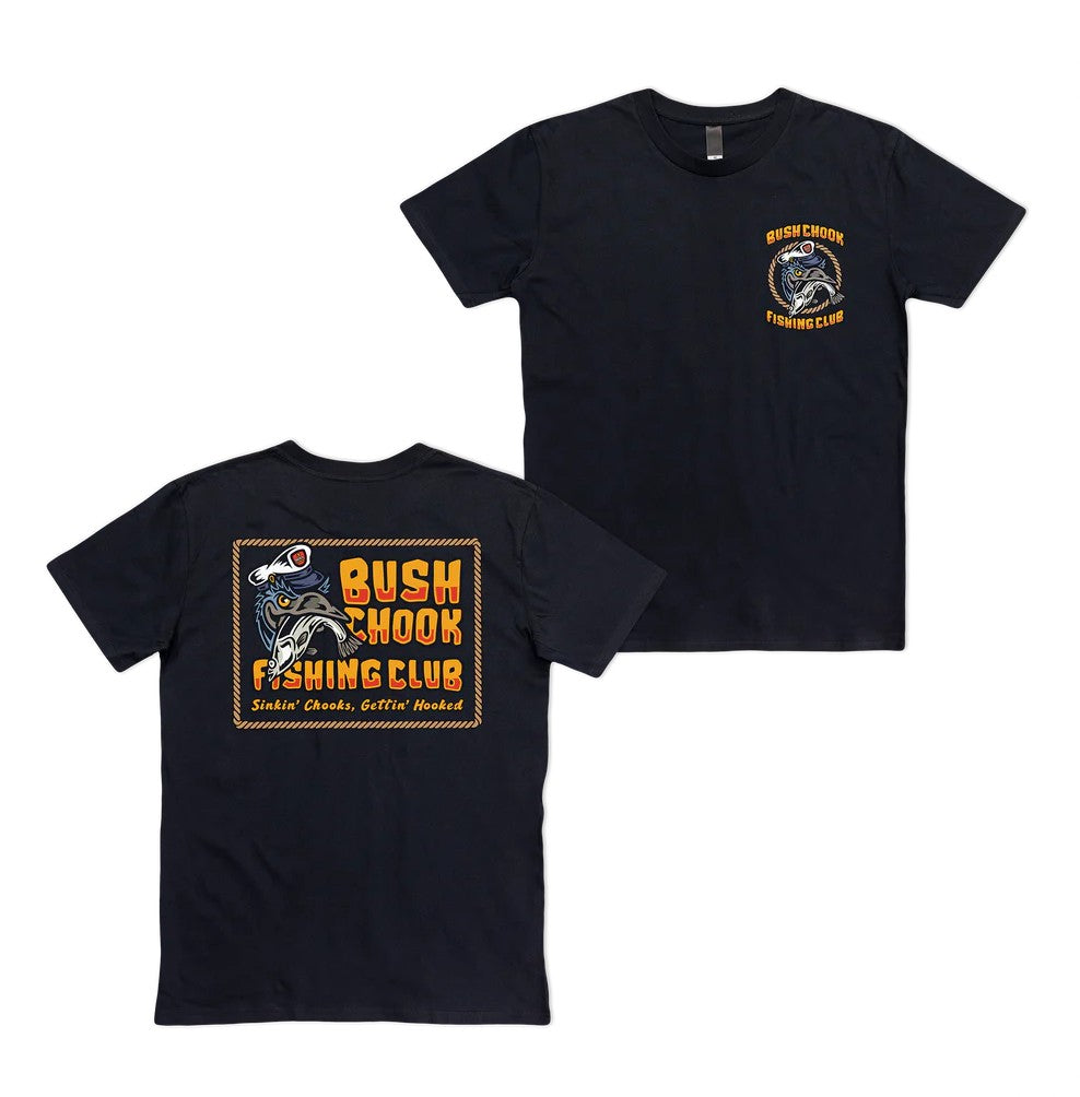 BUSH CHOOK T-SHIRT FISHING CLUB