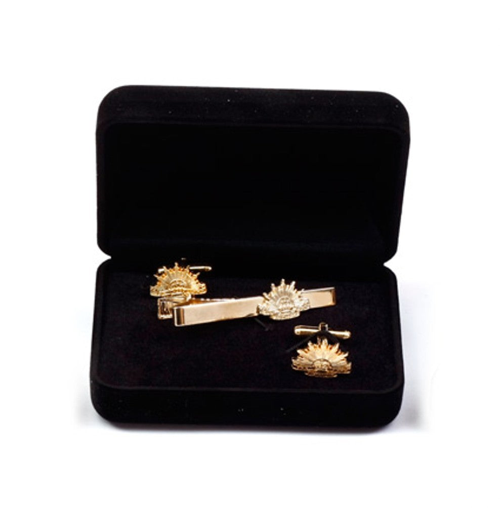 ARMY TIE BAR & CUFFLINK SET