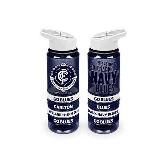 CARLTON TRITAN WATER BOTTLE WITH BANDS