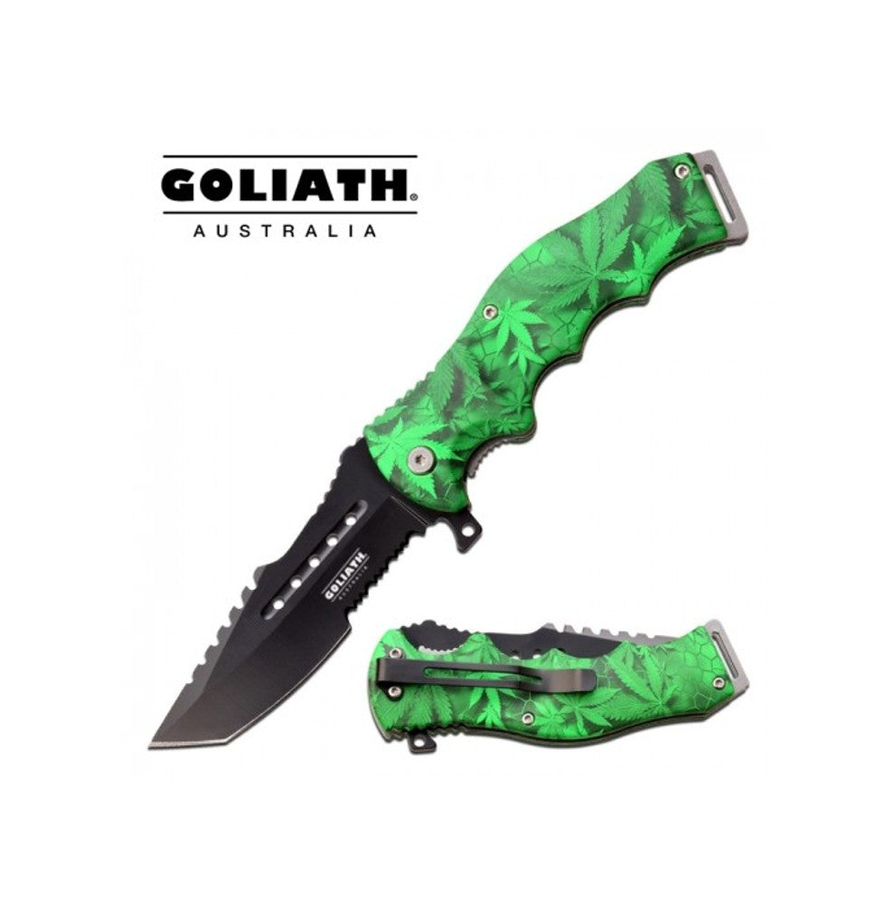 GOLIATH HERB LEAF FOLDING KNIFE