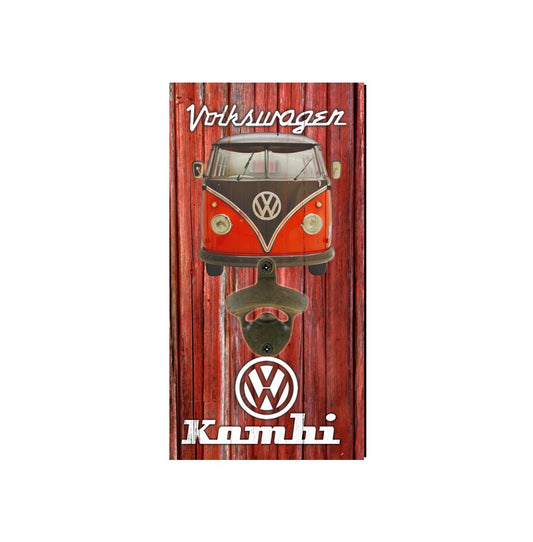 KOMBI WALL MOUNTED BOTTLE OPENER