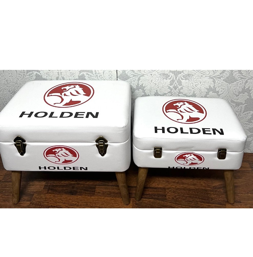 HOLDEN WHITE STORAGE SEATS