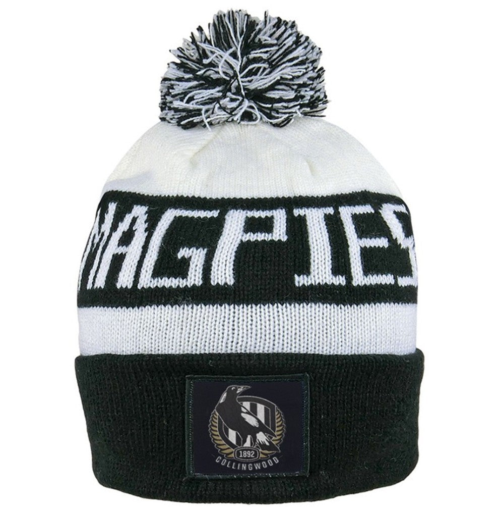 AFL BAR BEANIE COLLINGWOOD