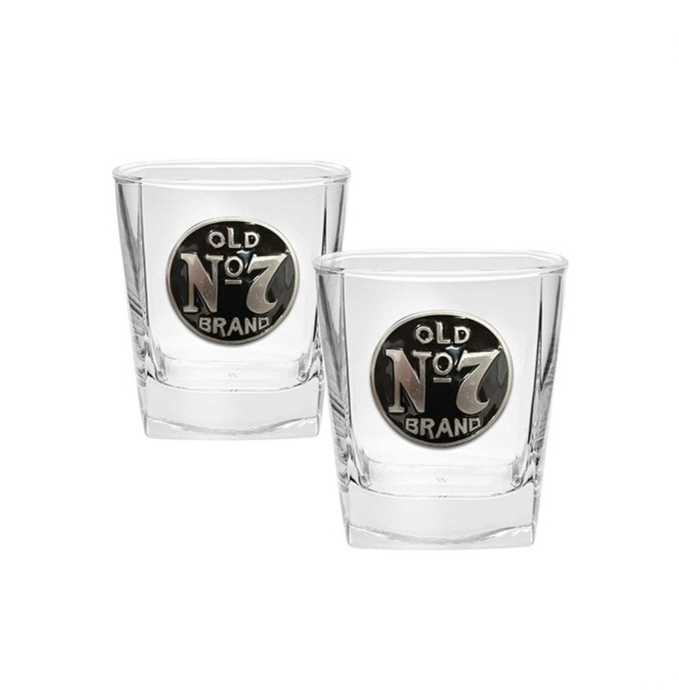 JACK DANIELS BADGED SPIRIT GLASS SET