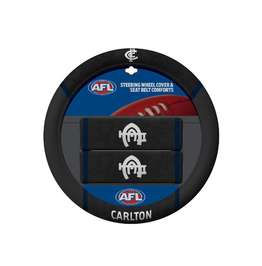 AFL STEERING / BELT COVER SETS CARLTON