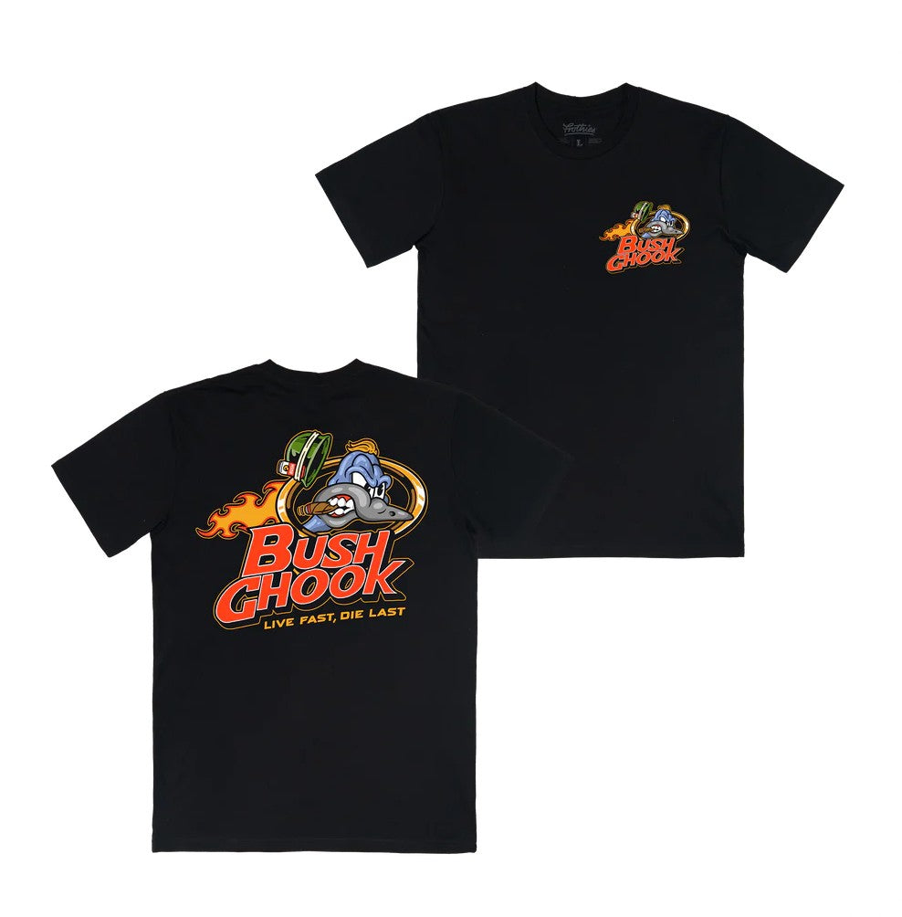 BUSH CHOOK T-SHIRT BRASS CHOOK