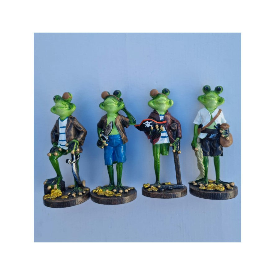 GANGSTA PIRATE FROGS SET