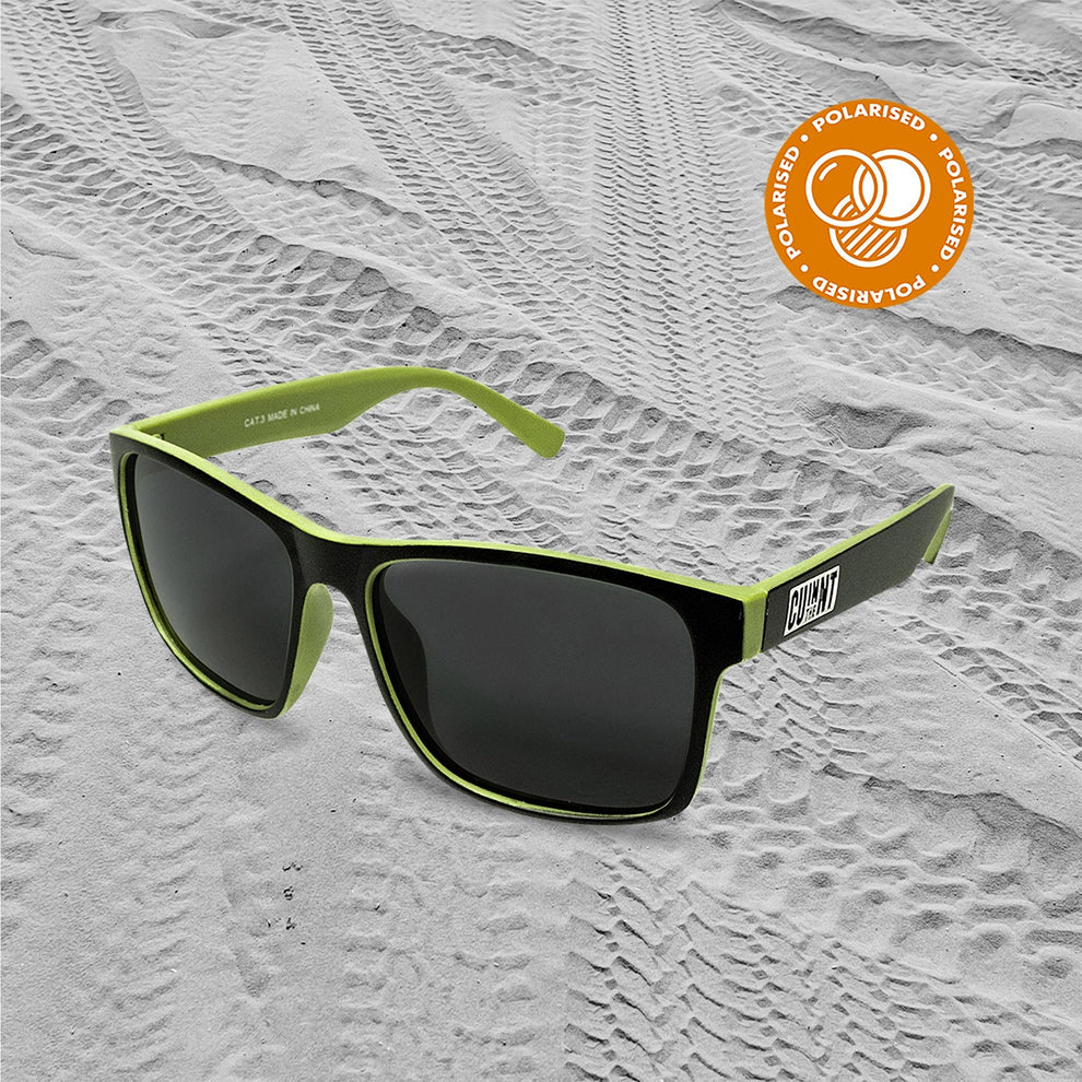 CUintheNT BLACK GREEN SUNNIES