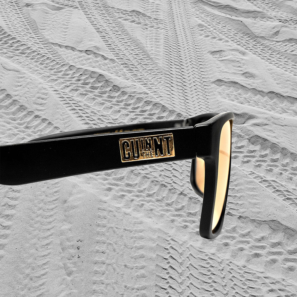 CUintheNT BLACK YELLOW SUNNIES