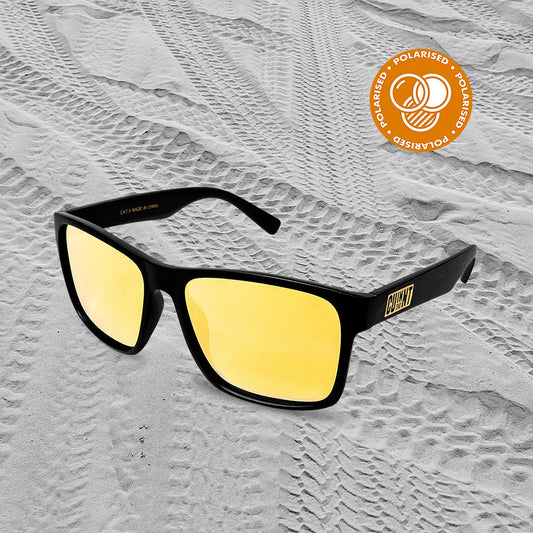 CUintheNT BLACK YELLOW SUNNIES