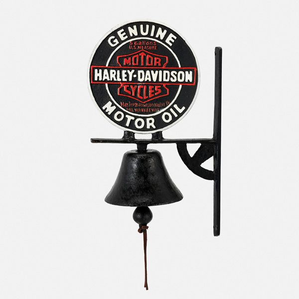 HARLEY DAVIDSON CAST IRON BELL