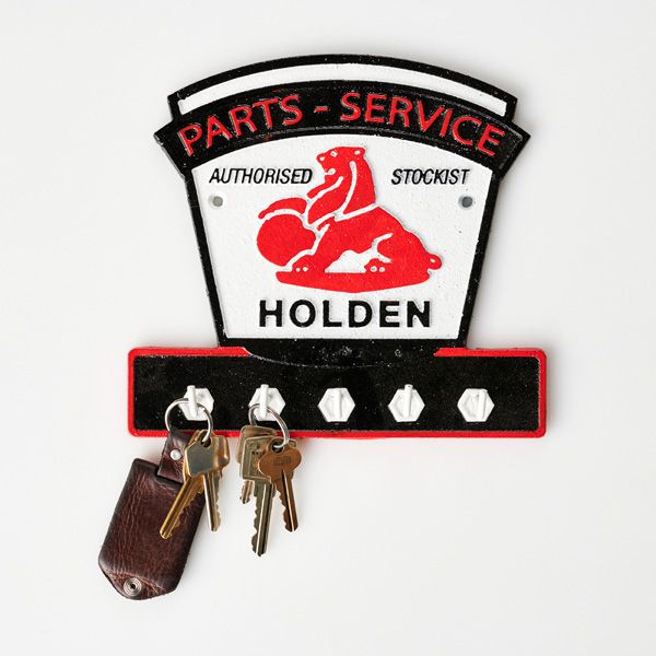 HOLDEN GENUINE PARTS CAST IRON KET RACK