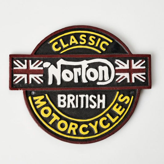 NORTON CLASSIC BRITISH SIGN