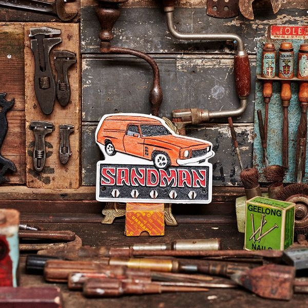 SANDMAN CAST IRON KEY RACK