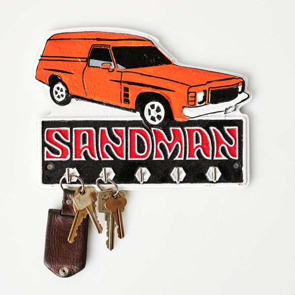 SANDMAN CAST IRON KEY RACK