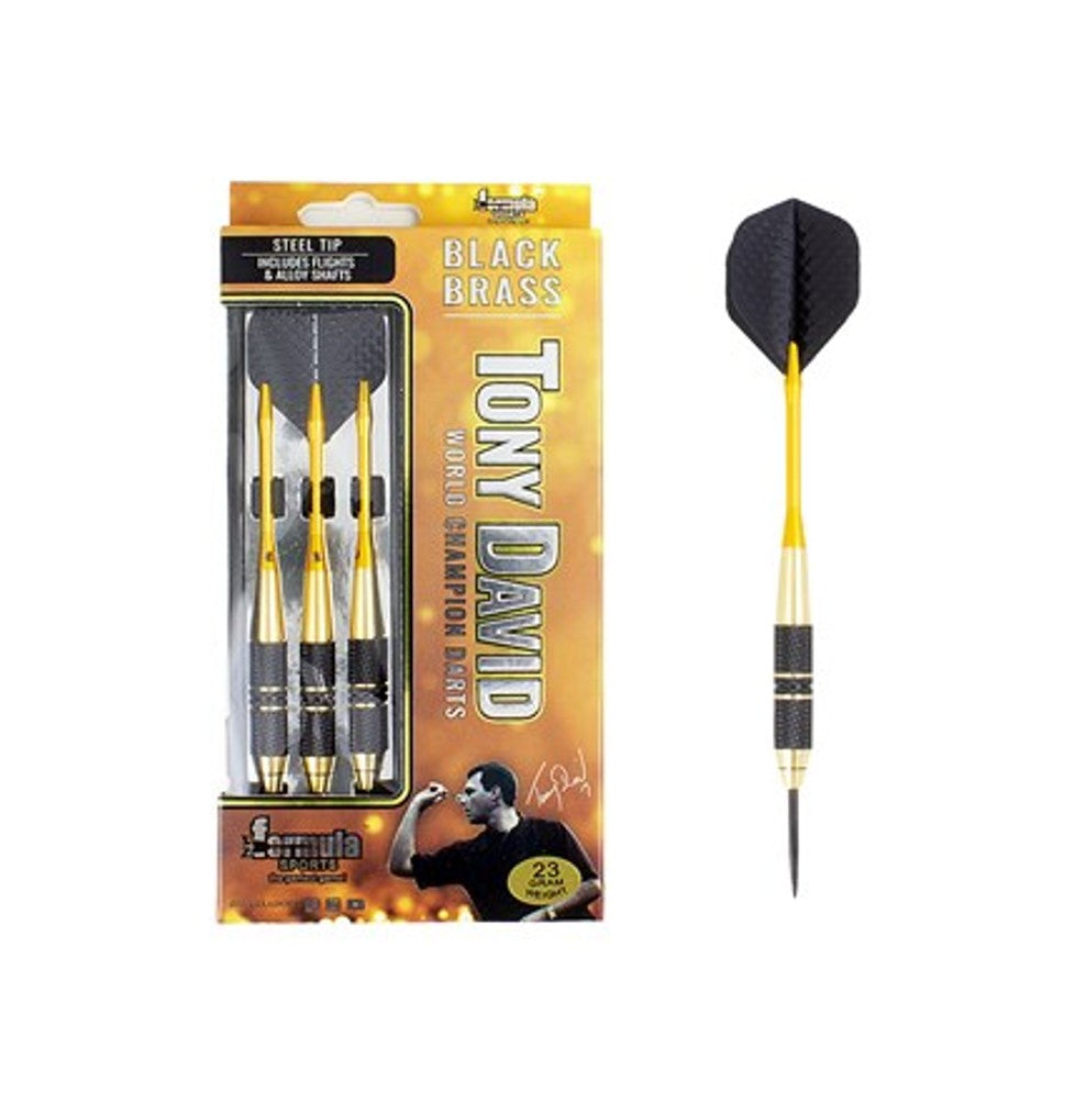 TONY DAVID BLACK BRASS DARTS